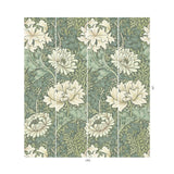 House of Hackney CHRYSANTHEMUM MAGNA Wallpaper - Sap (9'10" - full height)
