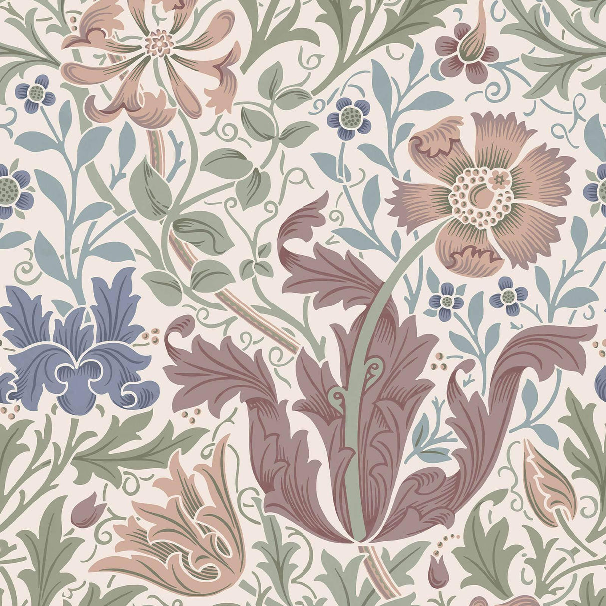 House of Hackney COMPTON MAGNA Wallpaper - Cirrus (9'10" - full height)