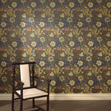 House of Hackney COMPTON Wallpaper - Midnight (9'10" - full height)