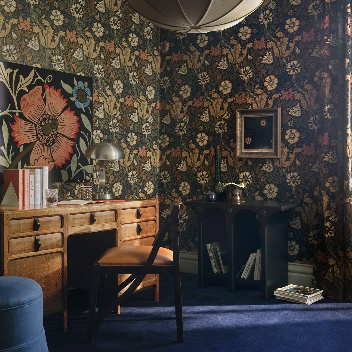 House of Hackney COMPTON Wallpaper - Midnight (9'10" - full height)