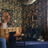 House of Hackney COMPTON Wallpaper - Midnight (9'10" - full height)