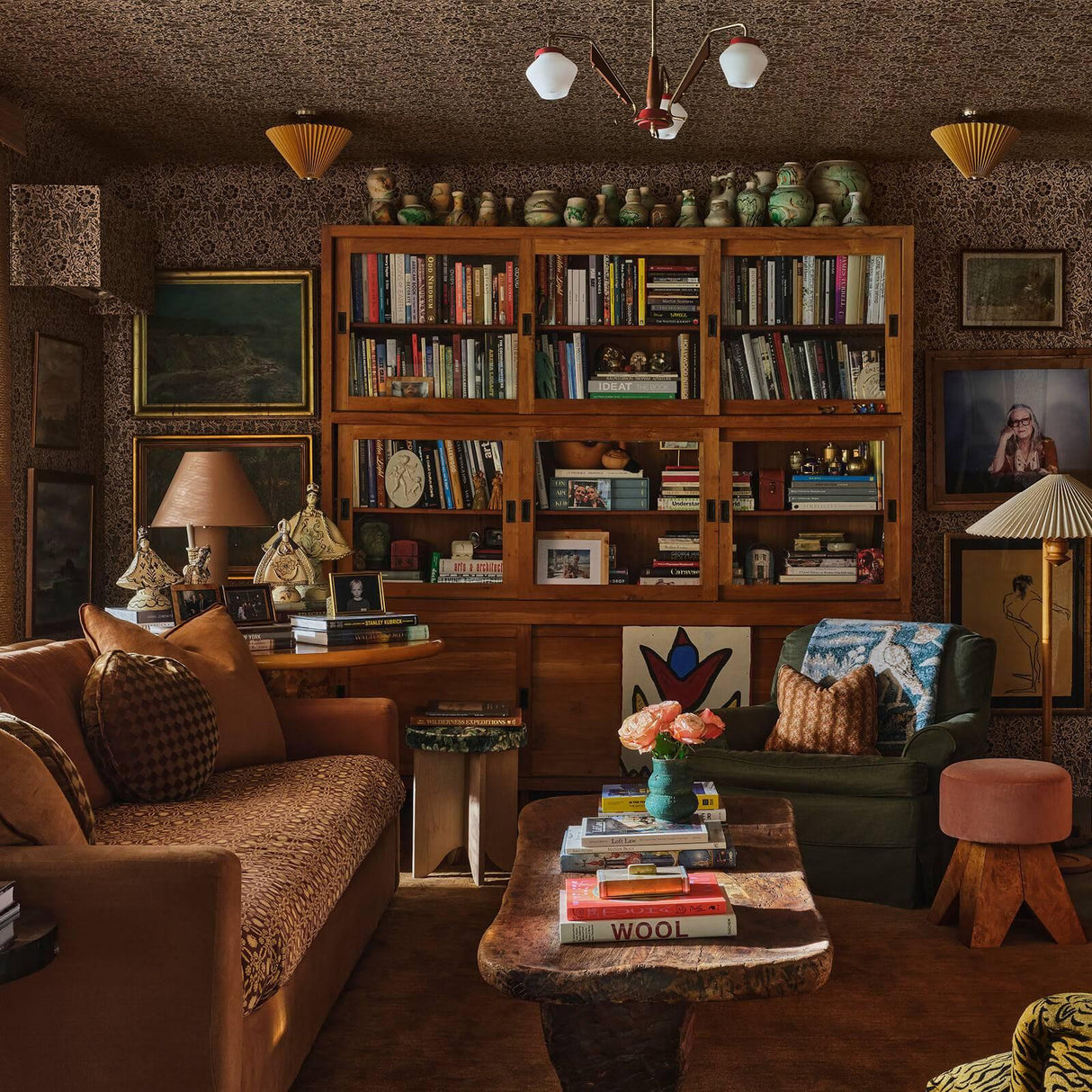 House of Hackney COMPTON PARVUM Wallpaper - Phlox (9'10" - full height)