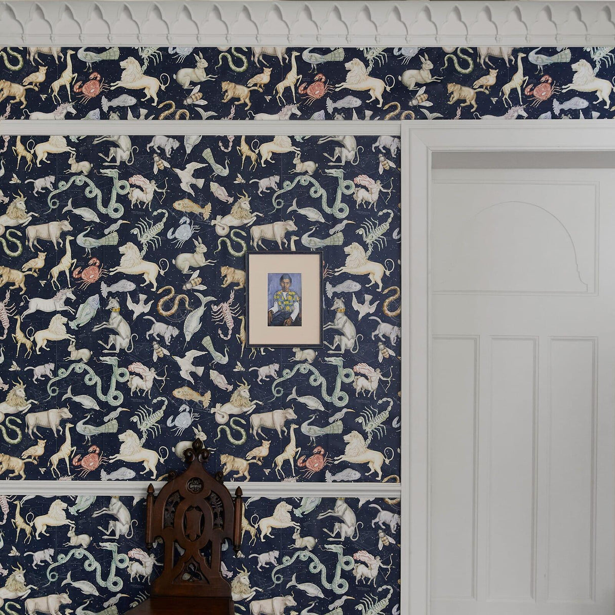 House of Hackney COSMOS Wallpaper - Midnight (9'10" - full height)