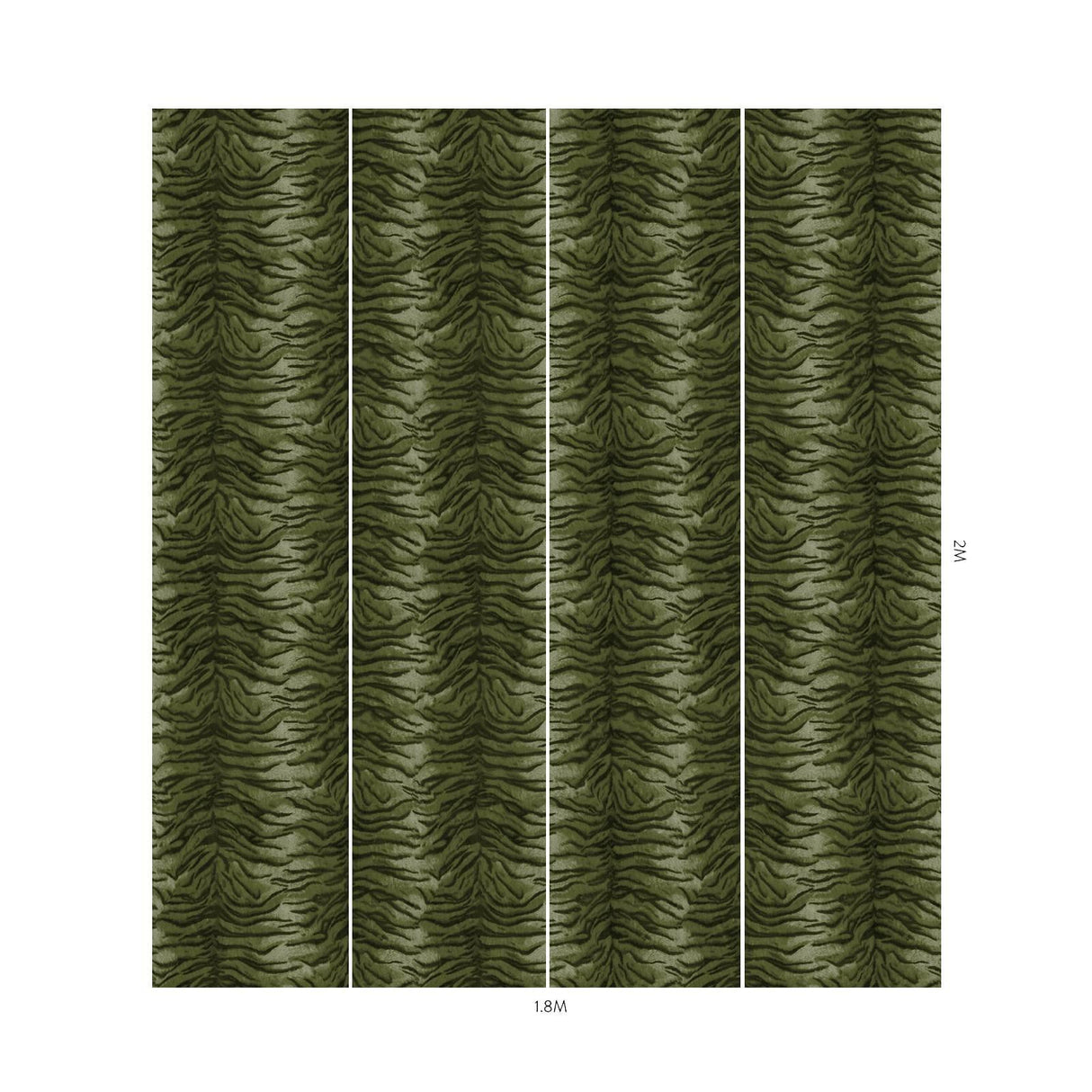 House of Hackney CASPIAN Wallpaper - Laurustine (9'10" - full height)