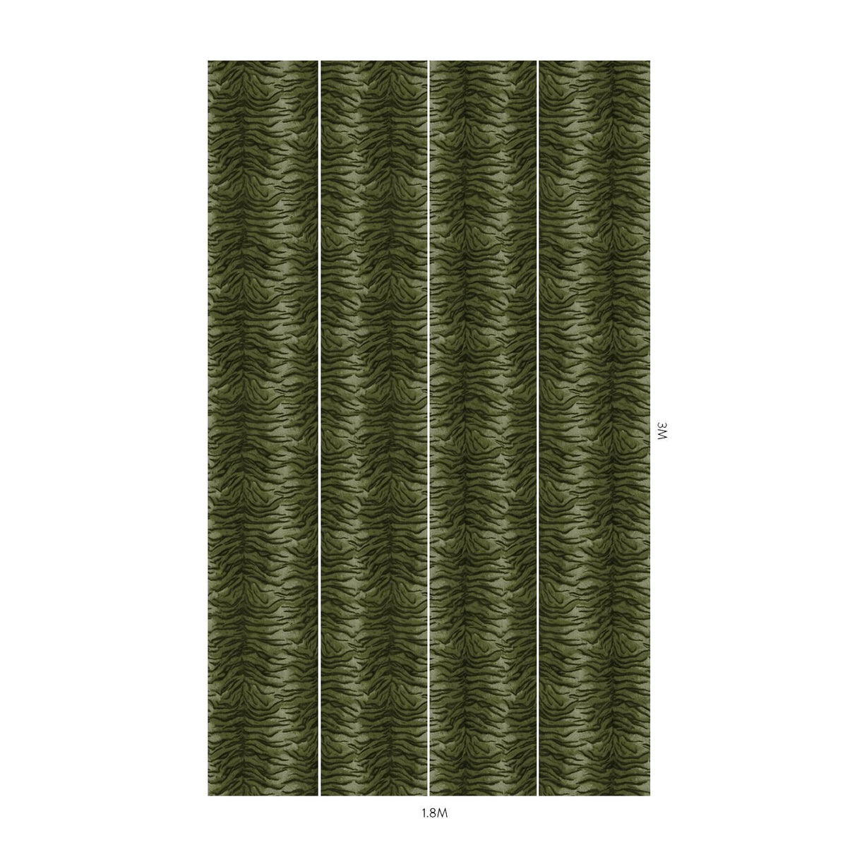 House of Hackney CASPIAN Wallpaper - Laurustine (9'10" - full height)
