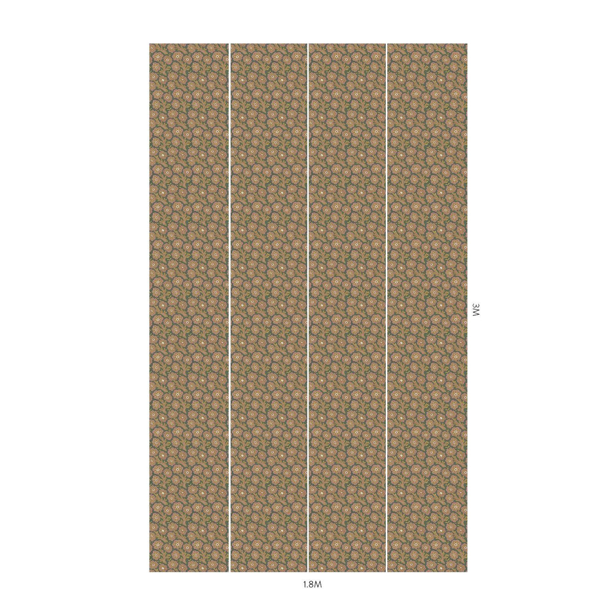 House of Hackney DALSTON DAISY Wallpaper - Hedera (9'10" - full height)