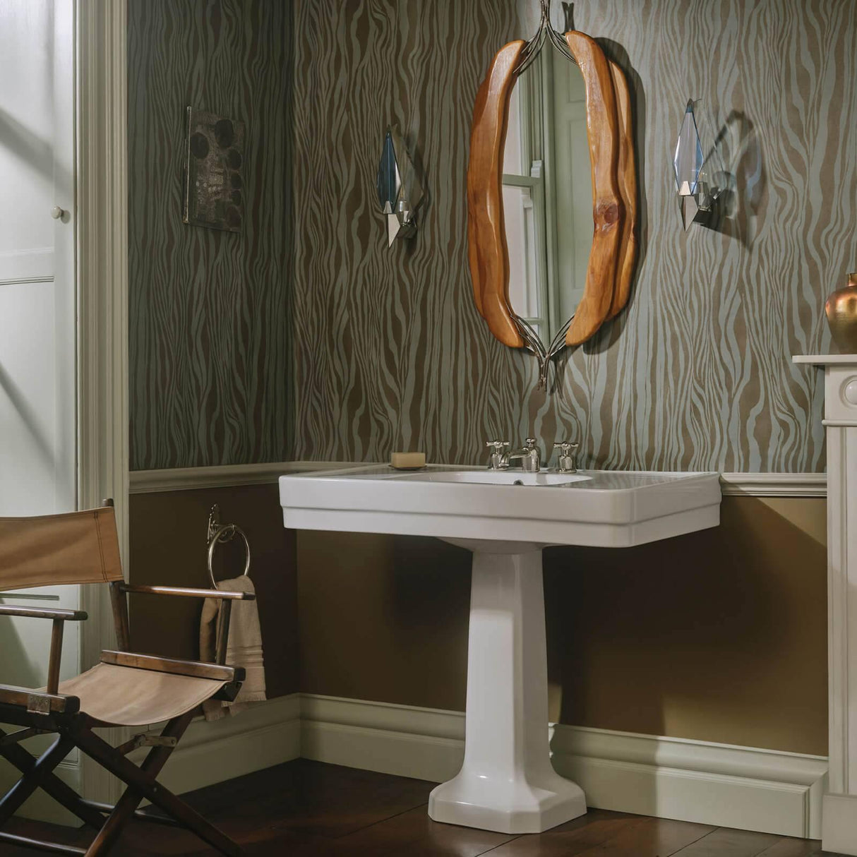 House of Hackney DAZZLE Wallpaper - Bronze (9'10" - full height)