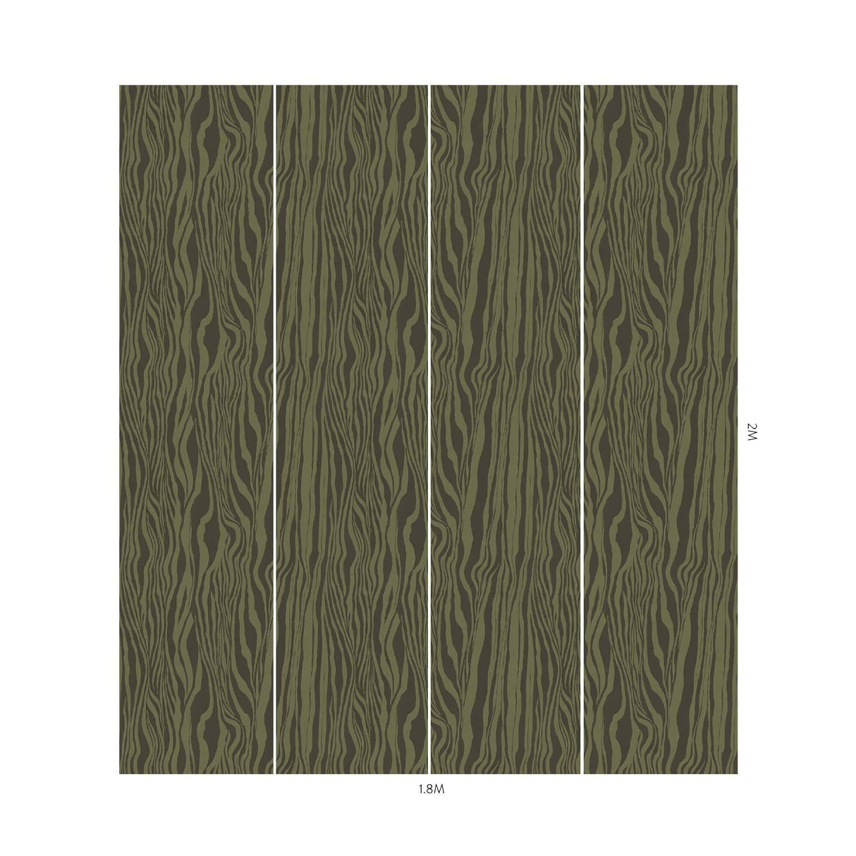 House of Hackney DAZZLE Wallpaper - Laurustine (9'10" - full height)