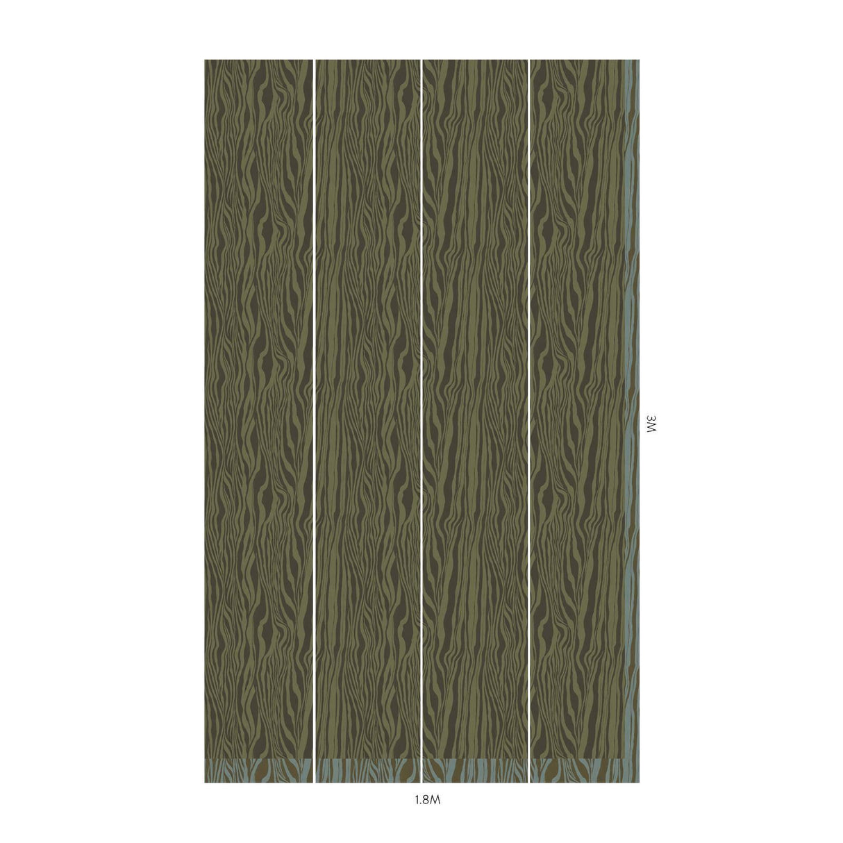 House of Hackney DAZZLE Wallpaper - Laurustine (9'10" - full height)