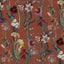 House of Hackney FLORA DELANICA Wallpaper - Clay (9'10" - full height)