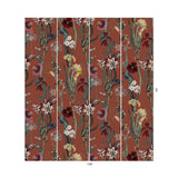 House of Hackney FLORA DELANICA Wallpaper - Clay (9'10" - full height)