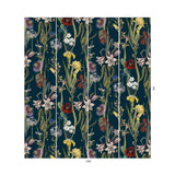 House of Hackney FLORA DELANICA Wallpaper - Midnight (9'10" - full height)