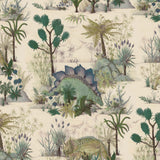 House of Hackney DINOSAURIA Wallpaper - Ecru (9'10" - full height)