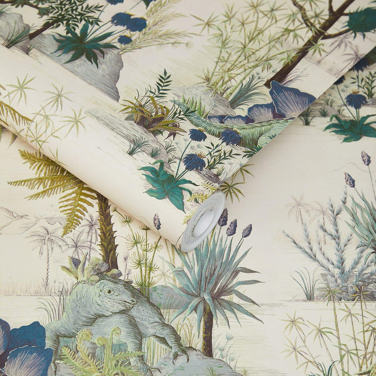House of Hackney DINOSAURIA Wallpaper - Ecru (9'10" - full height)