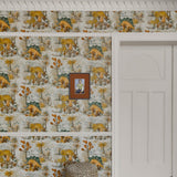 House of Hackney DINOSAURIA Wallpaper - Dusk (9'10" - full height)