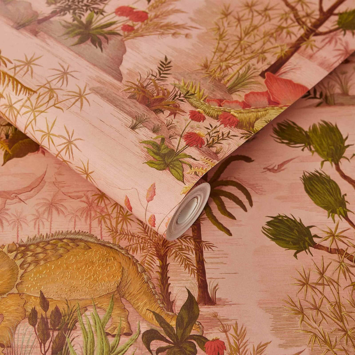 House of Hackney DINOSAURIA Wallpaper - Plaster (9'10" - full height)
