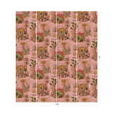House of Hackney DINOSAURIA Wallpaper - Plaster (9'10" - full height)