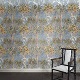 House of Hackney EARTHLY PARADISE Wallpaper - Celestial Blue (9'10" - full height)