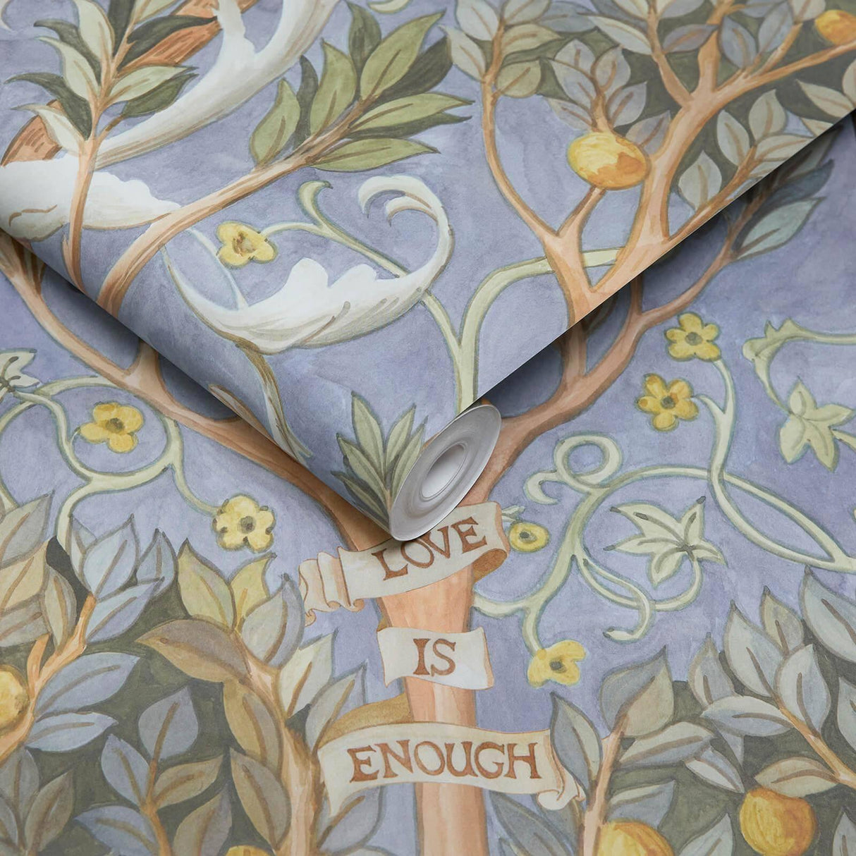 House of Hackney EARTHLY PARADISE Wallpaper - Celestial Blue (9'10" - full height)