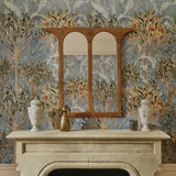 House of Hackney EARTHLY PARADISE Wallpaper - Celestial Blue (9'10" - full height)