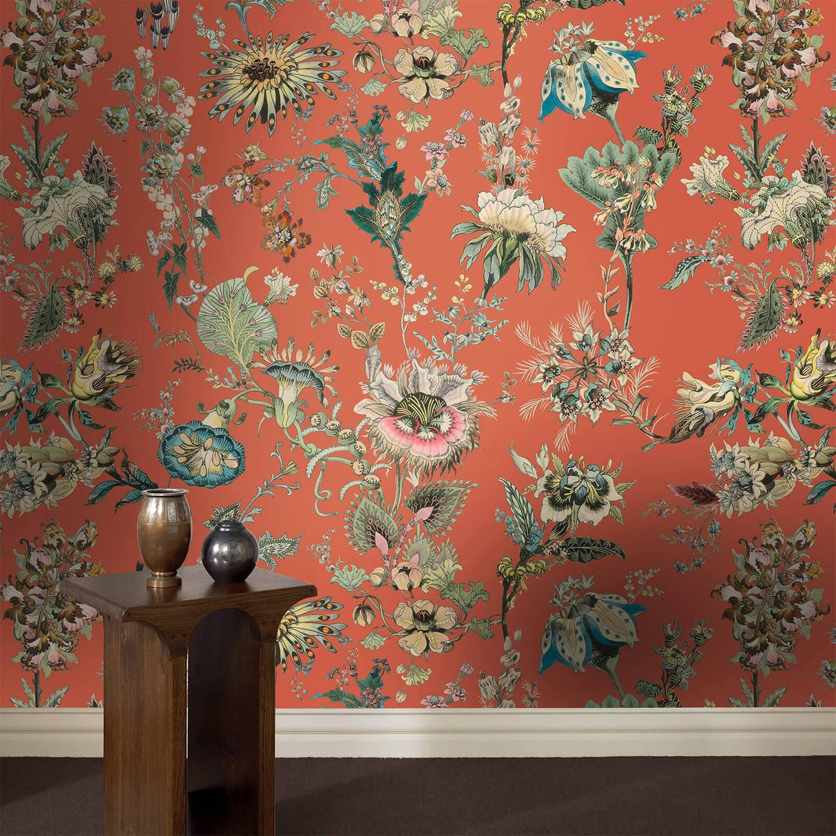 House of Hackney FLORA FANTASIA Wallpaper - Amber (9'10" - full height)