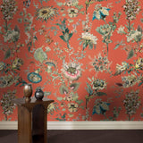 House of Hackney FLORA FANTASIA Wallpaper - Amber (9'10" - full height)