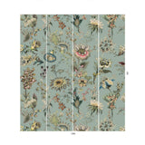 House of Hackney FLORA FANTASIA Wallpaper - Sky Blue (9'10" - full height)