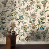 House of Hackney FLORA FANTASIA Wallpaper - Ecru (9'10" - full height)