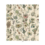 House of Hackney FLORA FANTASIA Wallpaper - Ecru (9'10" - full height)