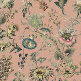 House of Hackney FLORA FANTASIA Wallpaper - Bisque Pink (9'10" - full height)