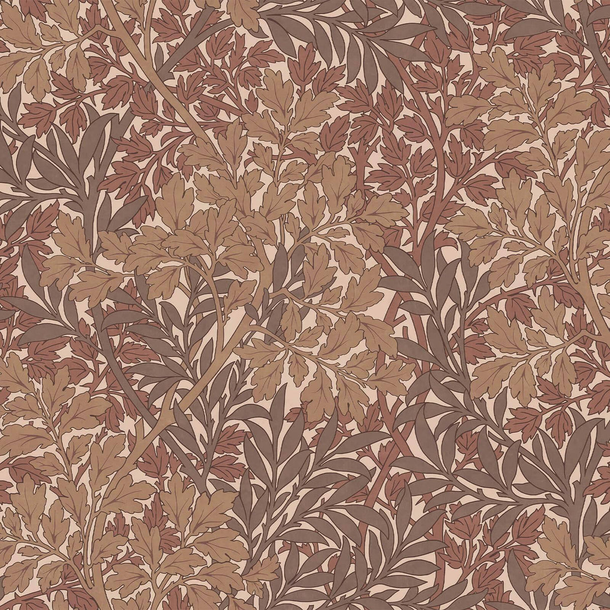 House of Hackney FOLIAGE Magna Wallpaper - Earth (9'10" - full height)