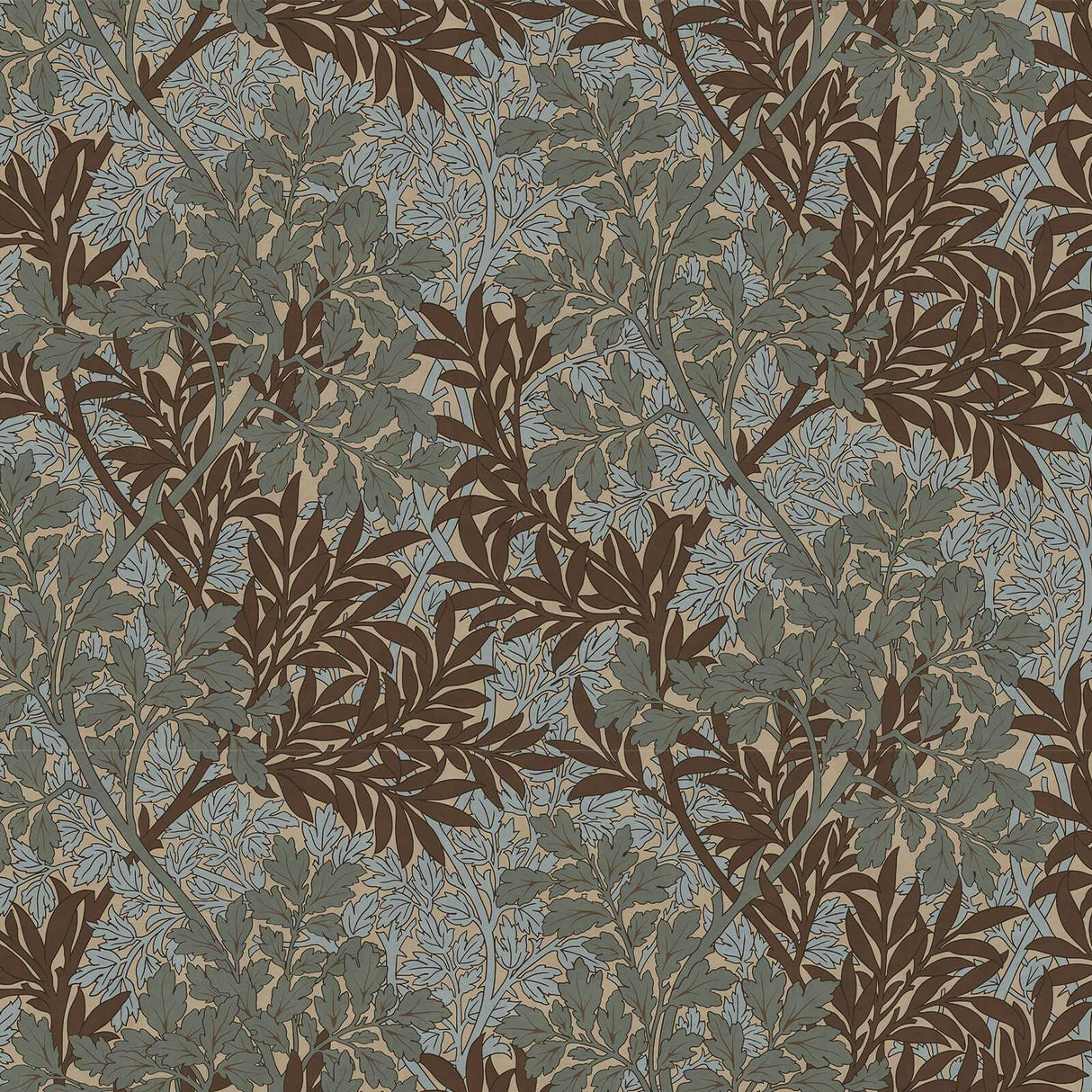 House of Hackney FOLIAGE Wallpaper - Forest (9'10" - full height)