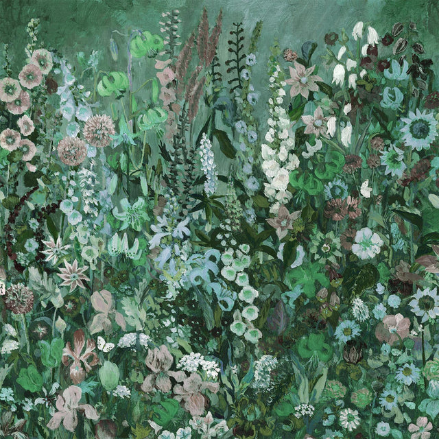 House of Hackney FLORIBUNDA MAGNA Wallpaper - Verde (9'10" - full height)