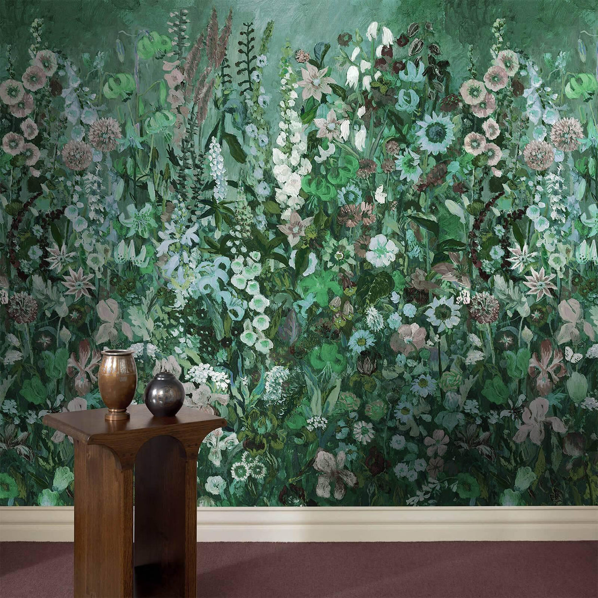 House of Hackney FLORIBUNDA MAGNA Wallpaper - Verde (9'10" - full height)