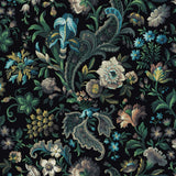 House of Hackney FLORIKA Wallpaper - Onyx (9'10" - full height)