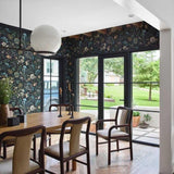 House of Hackney FLORIKA Wallpaper - Onyx (9'10" - full height)