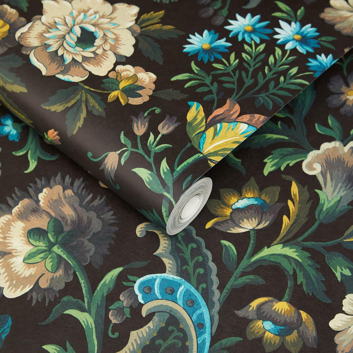 House of Hackney FLORIKA Wallpaper - Onyx (9'10" - full height)