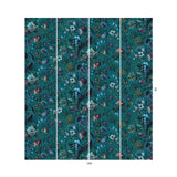 House of Hackney FLORIKA Wallpaper - Petrol (9'10" - full height)