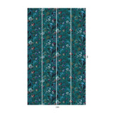 House of Hackney FLORIKA Wallpaper - Petrol (9'10" - full height)