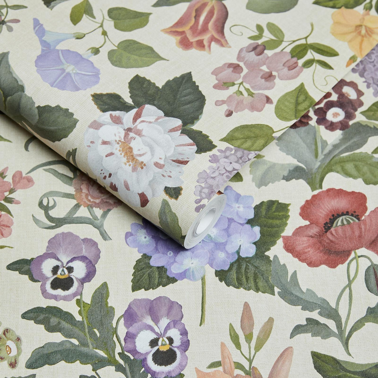 House of Hackney FLORALIA Wallpaper - Ecru (9'10" - full height)