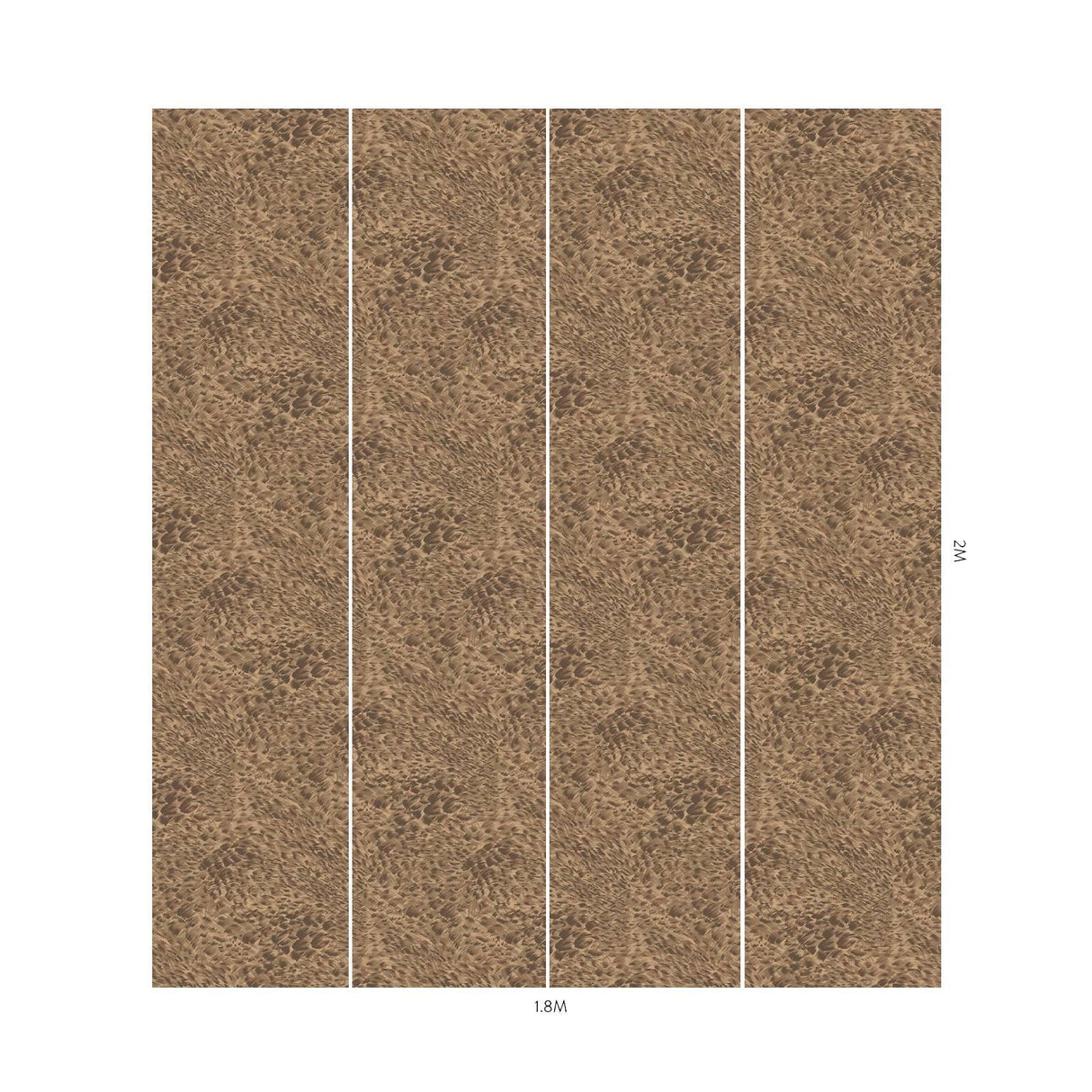 House of Hackney FERUS Wallpaper - Alabaster (9'10" - full height)
