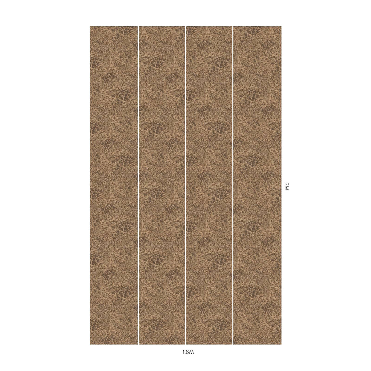 House of Hackney FERUS Wallpaper - Alabaster (9'10" - full height)