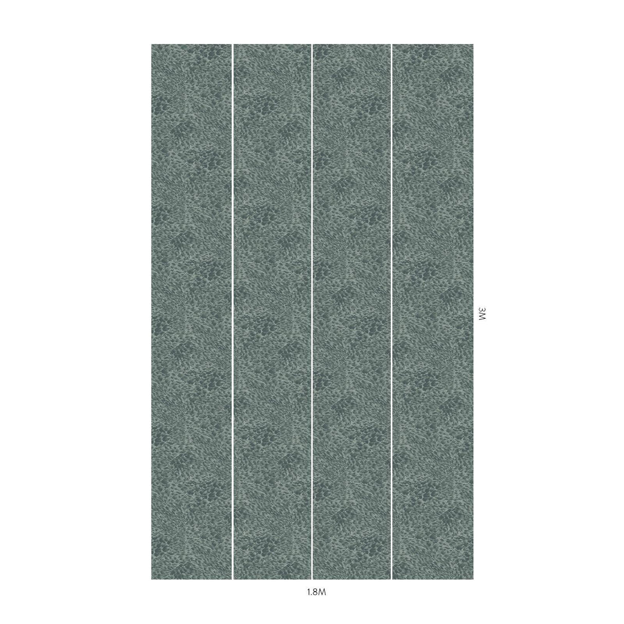 House of Hackney FERUS Wallpaper - Lobelia (9'10" - full height)