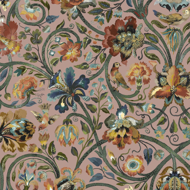House of Hackney GAIA Wallpaper - Blush (9'10" - full height)