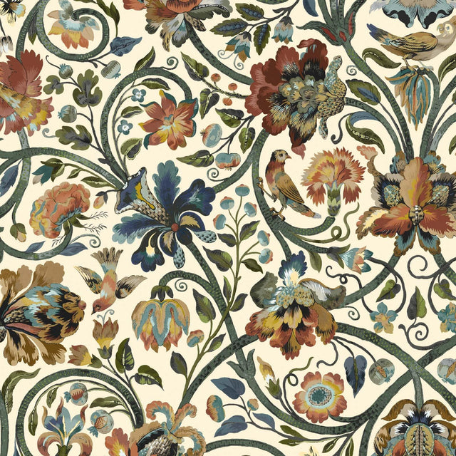 House of Hackney GAIA Wallpaper - Ecru (9'10" - full height)