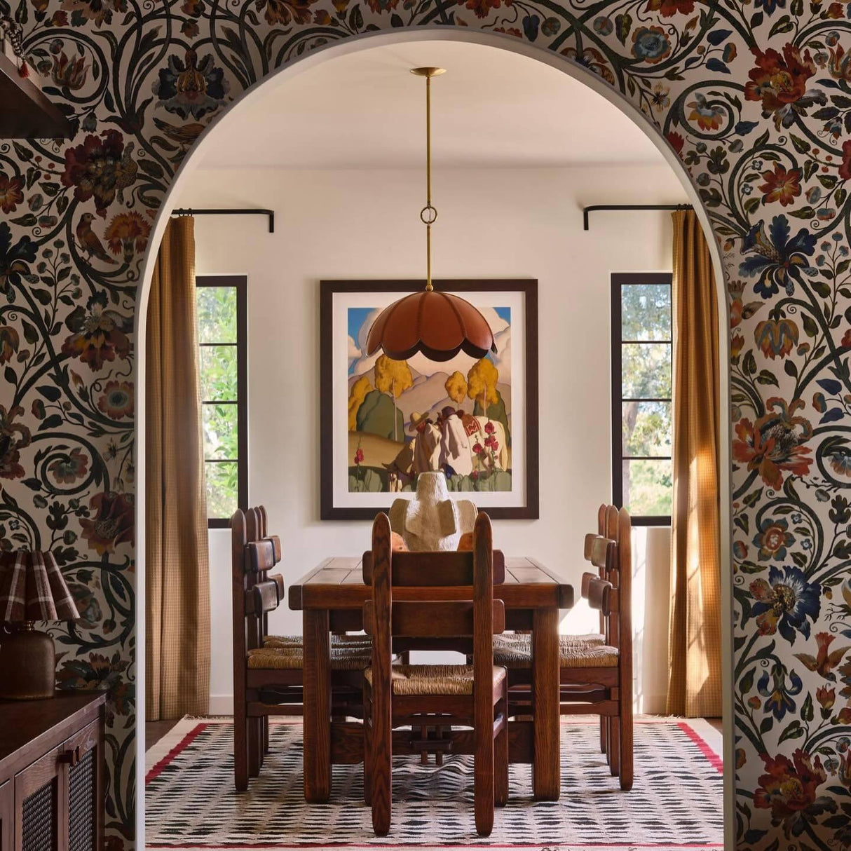 House of Hackney GAIA Wallpaper - Ecru (9'10" - full height)