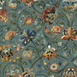 House of Hackney GAIA Wallpaper - Prussian Blue (9'10" - full height)