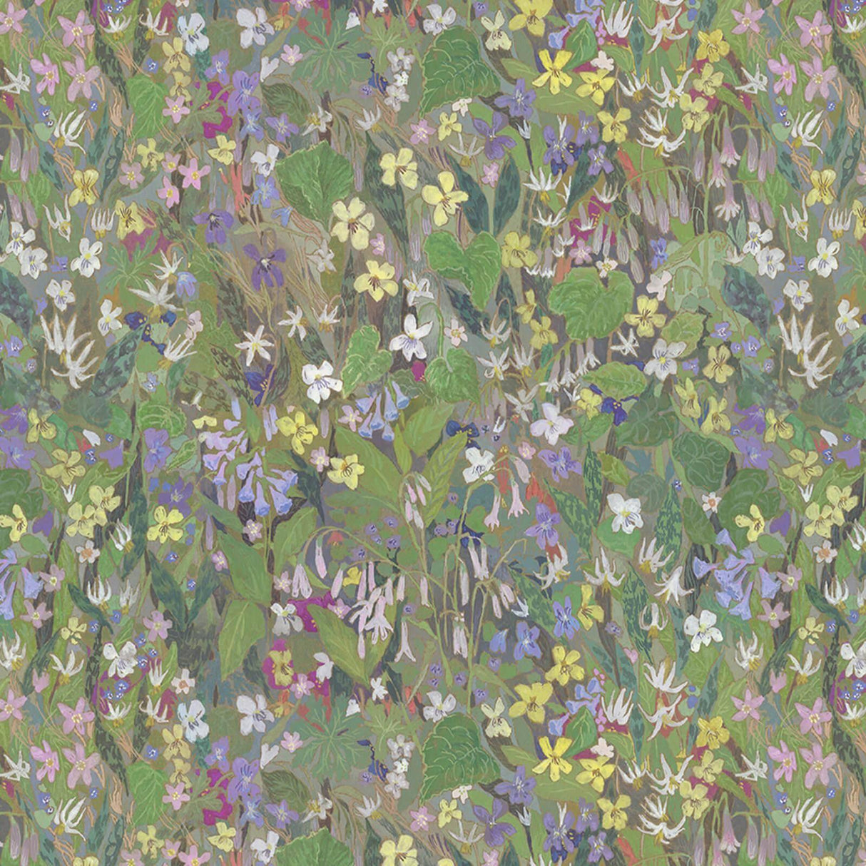 House of Hackney GARDENIA Wallpaper - Verde (9'10" - full height)