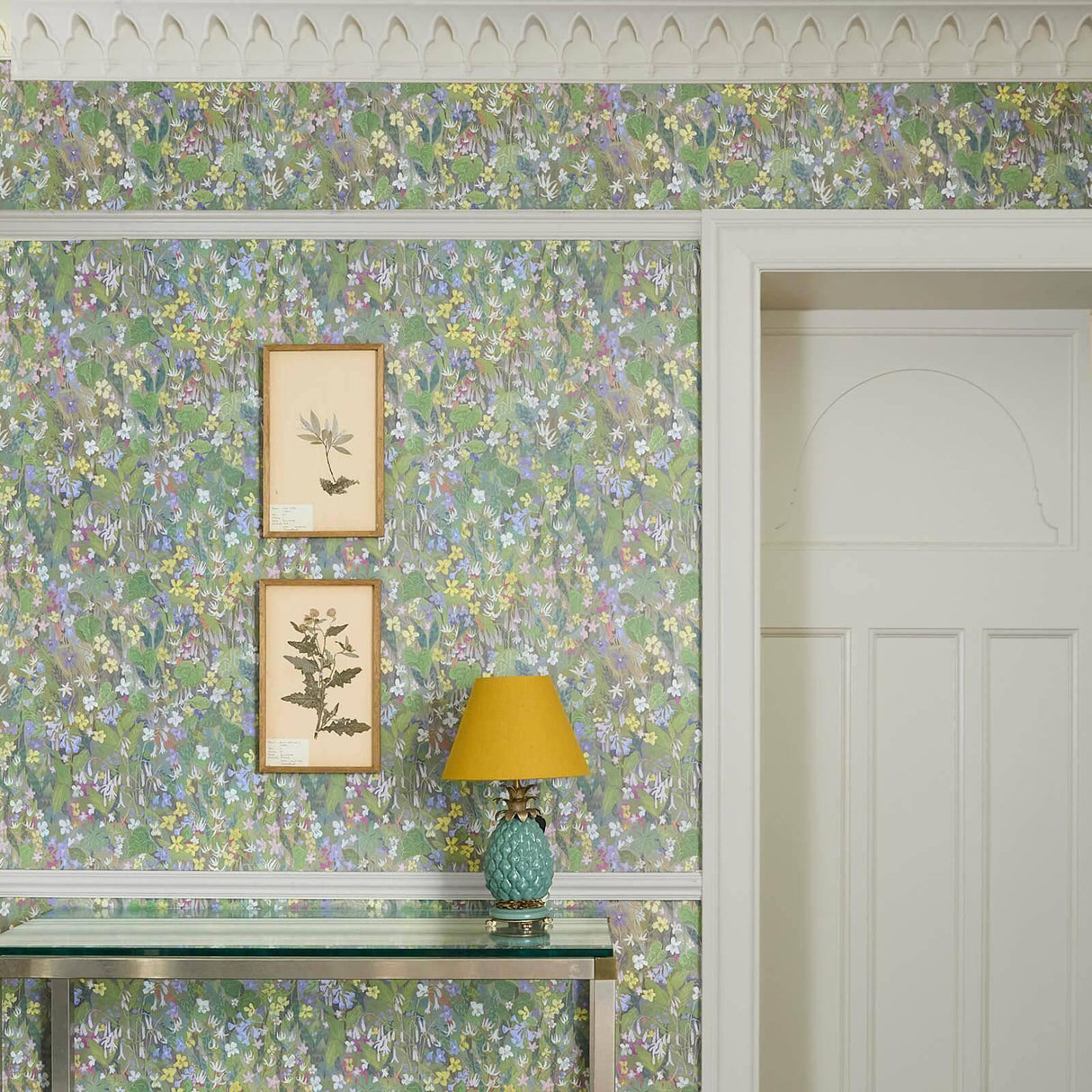 House of Hackney GARDENIA Wallpaper - Verde (9'10" - full height)
