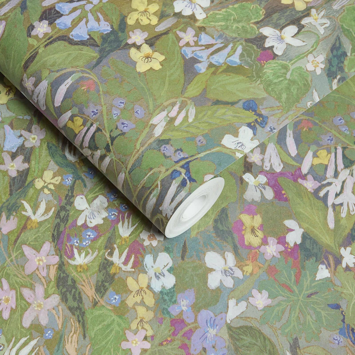 House of Hackney GARDENIA Wallpaper - Verde (9'10" - full height)